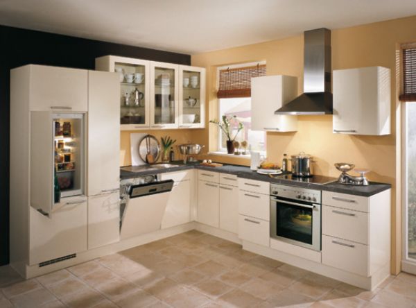 PVC Wrapped Kitchen Cabinets