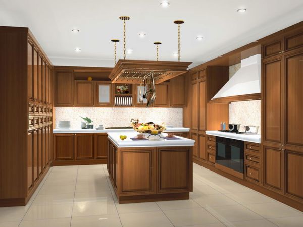 Solid Wood Kitchen Cabinets