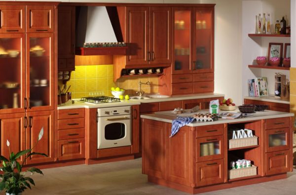 Beech Kitchen Cabinets