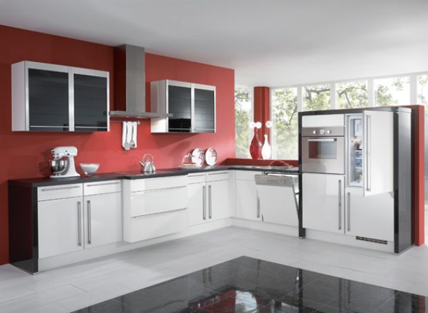 Glazed Kitchen Cabinet
