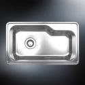 stainless steel single bowl sink