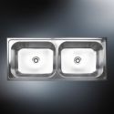 double bowl sink