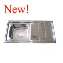 kitchen sink with drainboard