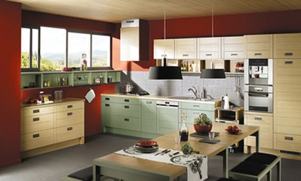 Plywood Kitchen Cabinet