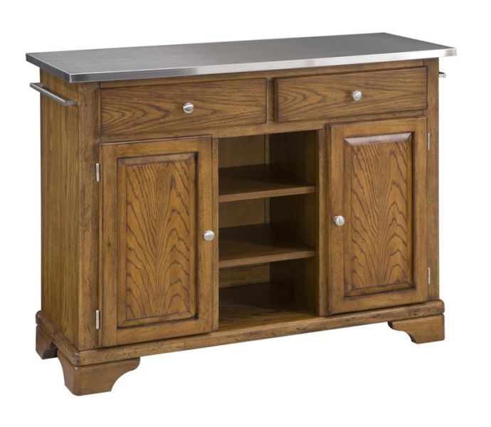 Oak Kitchen Carts