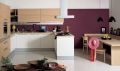 Baked Finish Kitchen Cabinets