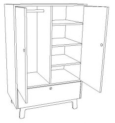 Cheap Wardrobe Closet